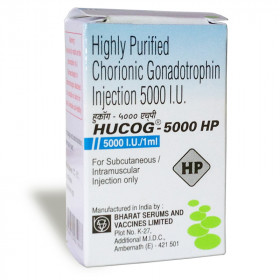 HCG HUCOG 5000IU - CHORIONIC GONADOTROPHIN